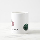 Realistisch modern hars Bocce-ballen personalisere Koffiemok (Center)