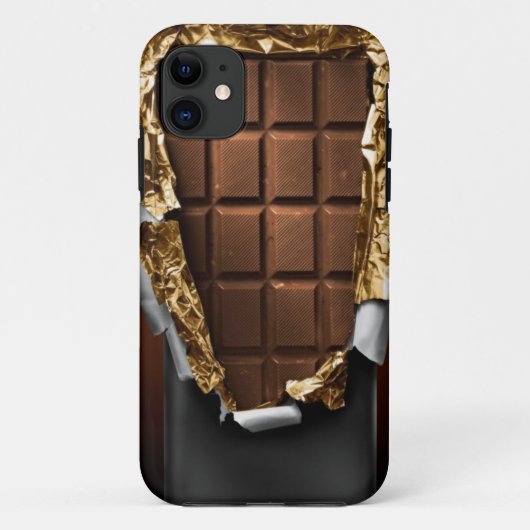 Realistisch niet-ingewikkeld Chocolate Bar iPhone- Case-Mate iPhone Case (Achterkant)