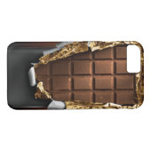 Realistisch niet-verpakt Chocolate Bar iPhone 7-ho Case-Mate iPhone Case (Achterkant (Horizontaal))