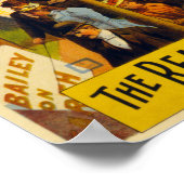 Realistisch Oerwoud Menagerie Circus Poster (Hoek)