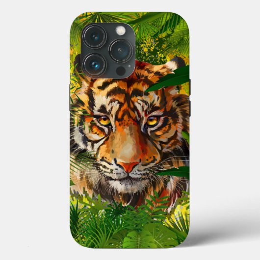Realistisch Oerwoud Tiger Case-Mate iPhone Case (Achterkant)