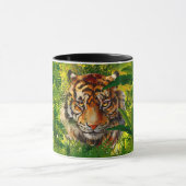Realistisch Oerwoud Tiger Coffee-Mok - Tiger Mok (Midden)