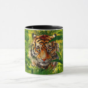 Realistisch Oerwoud Tiger Coffee-Mok - Tiger Mok