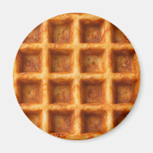 Realistisch ontbijtkoek voedseldesign magneet