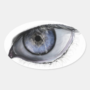 Realistisch oog sticker