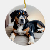 Realistisch ornament voor huisdierliefhebbers | Em (Voorkant)