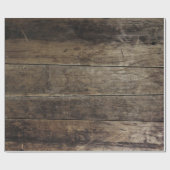 Realistisch oude  planken cadeaupapier (Vlak)