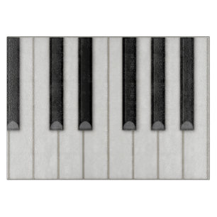 Realistisch Piano Keys Snijplank