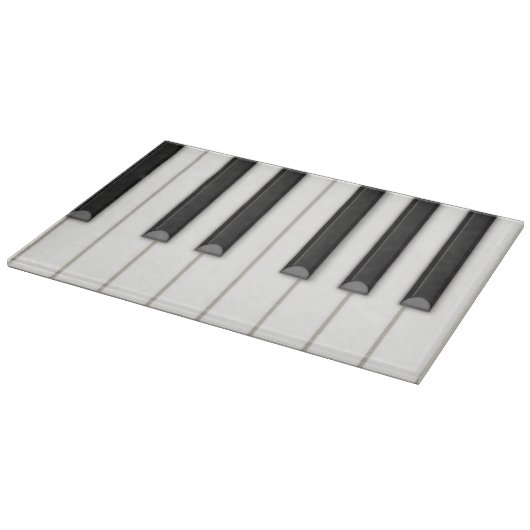Realistisch Piano Keys  Snijplank (Hoek)