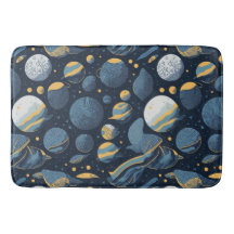 realistisch Planeten illustratie patroon