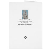 Realistisch portret witte akita hond (Achterkant)