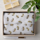 Realistisch restanten van honingbijen of deklaagpa tissuepapier (Geschenk)