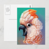 Realistisch schilderij van de Moluccaan Briefkaart (Voorkant / Achterkant)