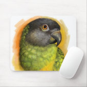 Realistisch schilderij van Senegal Muismat (Met muis)