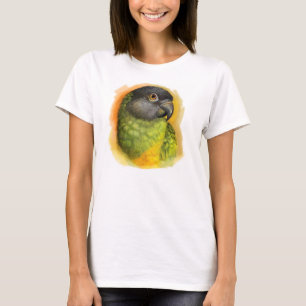 Realistisch schilderij van Senegal T-shirt
