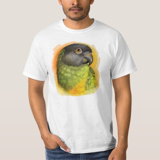 Realistisch schilderij van Senegal T-shirt (Voorkant)