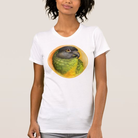 Realistisch schilderij van Senegal T-shirt (Voorkant)