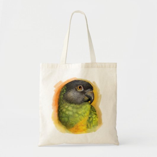 Realistisch schilderij van Senegal Tote Bag (Voorkant)