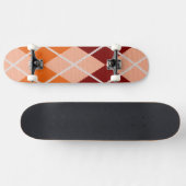 Realistisch Schotse ruitstof Skateboard (Horizontaal)