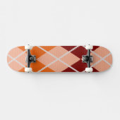 Realistisch Schotse ruitstof Skateboard (Horizontaal)