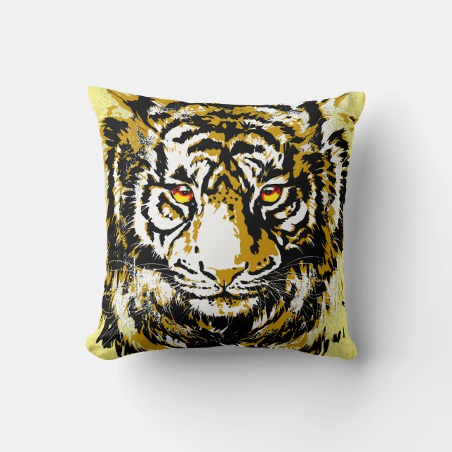 Realistisch Sierkussen van de tijger - Lion Sierku (Voorkant)