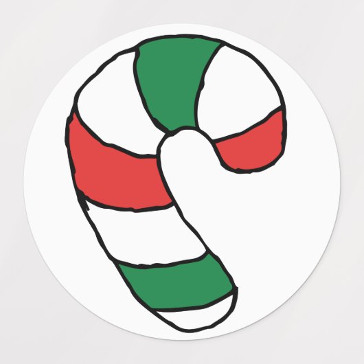 Realistisch snoepriettekening snoepriettekening labels (Design 2)