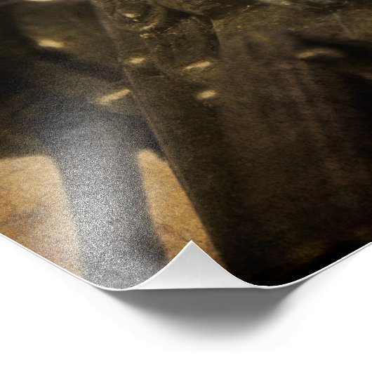 Realistisch Speelgoed kanon uit de burgeroorlog Foto Afdruk (Hoek)