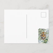 Realistisch Tiger Cub Genderneutraal Baby shower Briefkaart (Achterkant)