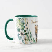 Realistisch Tiger Cub Genderneutraal Baby shower Mok (Links)