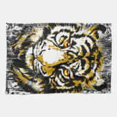 Realistisch Tiger Kitchen Towel - Cool Tiger Head Theedoek (Horizontaal)