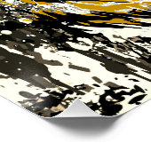 Realistisch tijger Poster Glossy - Cool Tiger Head (Hoek)