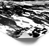 Realistisch tijger Poster Glossy - White Tiger Hea (Hoek)