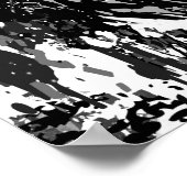 Realistisch tijger Poster - White Tiger Head (Hoek)