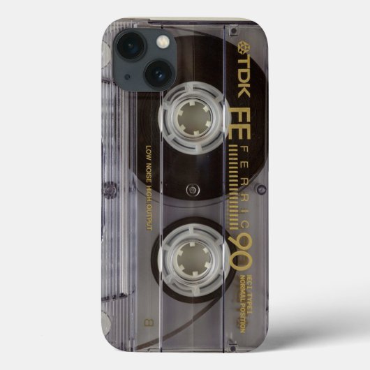Realistisch uitziende Tape Cassette Mobiele Telefo Case-Mate iPhone Case (Achterkant)