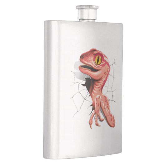 Realistisch Velociraptor Dinosaur Hatching Flacon (Rechts)