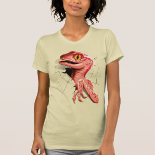 Realistisch Velociraptor Dinosaur Hatching T-shirt