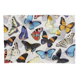 Realistisch  vlinders collectie. kussensloop