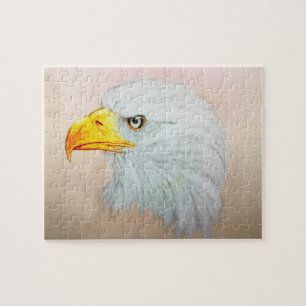 Realistisch-witte adelaar, Natuur & Dieren Wereld Legpuzzel