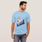 Realistisch Wolf Forest T-Shirt (Voorkant volledig)