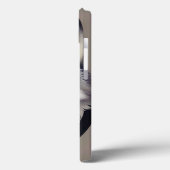 Realistisch wolfengezicht met doordringende gele o Case-Mate iPhone case (Achterkant / Links)
