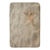 Realistisch Zacht Beach Sand with Starfish Badmat (Voorkant Verticaal)