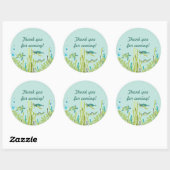 Realistisch Zee Turtles  Party Favor Ronde Sticker (Vel)