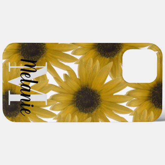 Realistisch zonnebloesem Case-Mate iPhone case (Achterkant (horizontaal))