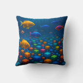 Realistische 3D Fish Sierkussen – Room Decorate Pr (Achterkant)