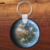 Realistische Aarde Sleutelhanger (Voorkant)