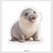 realistische afdichting sticker (Vel)