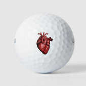 Realistische anatomische Afbeelding Golf Balls Golfballen (Voorkant)
