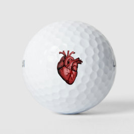 Realistische anatomische Afbeelding Golf Balls Golfballen
