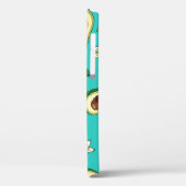 Realistische avocado: zomervoedselpatroon Case-Mate iPhone case (Achterkant / Links)