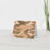 Realistische bedankkaart met dinosaurusfossiel (Achterkant)